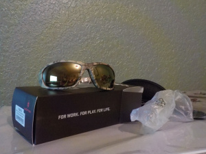 Wiley X CCBOS12 Kryptek Highlander Sunglasses w/Polarized Amber Lenses